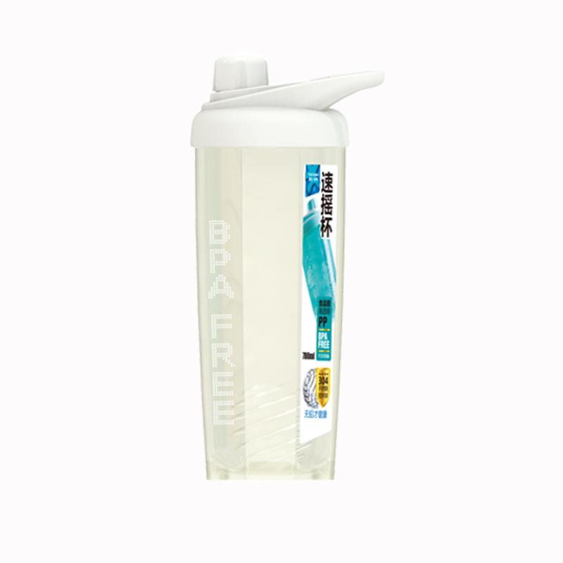 700ml Fitness Sports Cup Outdoor Dried Egg White Herbalife Milkshake Plastic Mixing Cup Shake Cup