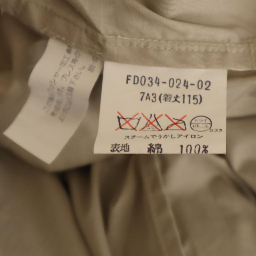 Burberrys 90er Jahre Old Washer Verarbeitung Edelstahlkragen Mantel 7A3 Frühling Damen Gebraucht