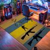 csgo2 Carpet Rug for Living Room Bedroom Home Sofa Decoration,Kids play Nonslip Floor Mat
