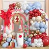 Red & Blue Birthday Balloon Garland Arch Set for Party Decorations