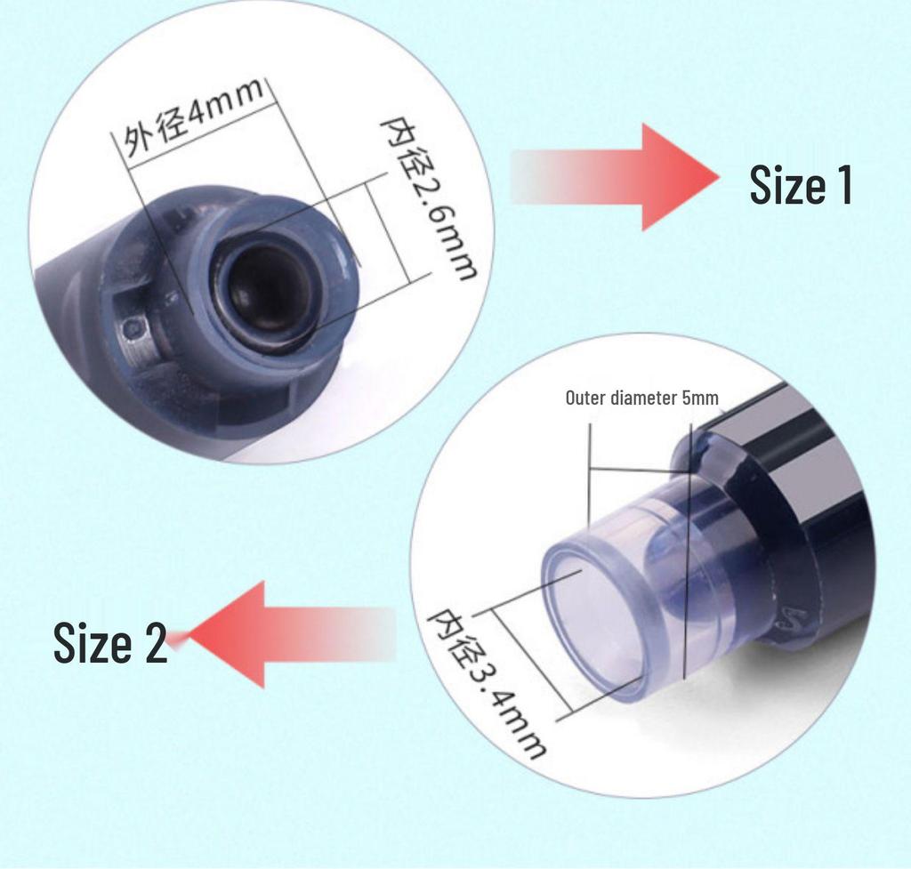 You Shang Third Grade Fountain Pen with Replaceable Ink Cartridge (2.6/3.4mm) for Elementary Students