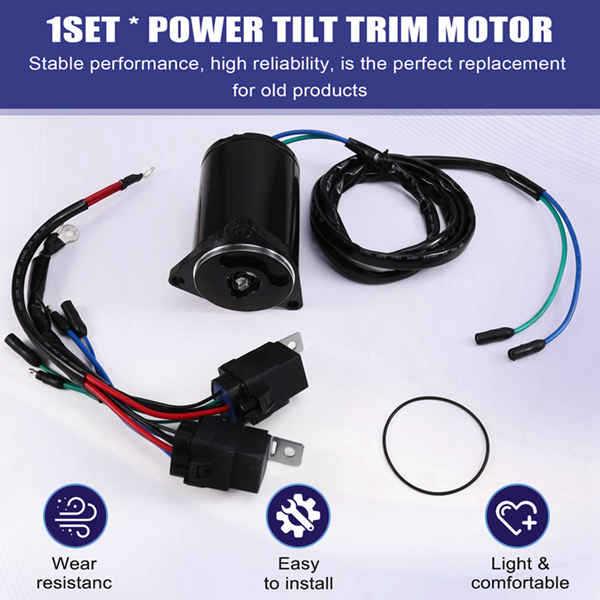 The 6H1-43880-00 Motor Is Compatible with Yamaha Outboard Tilt Trim Systems.