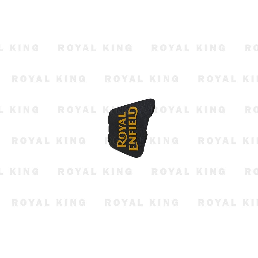 Royal Enfield Scram 411 "Yellow HLC Top Badge" Gold Color