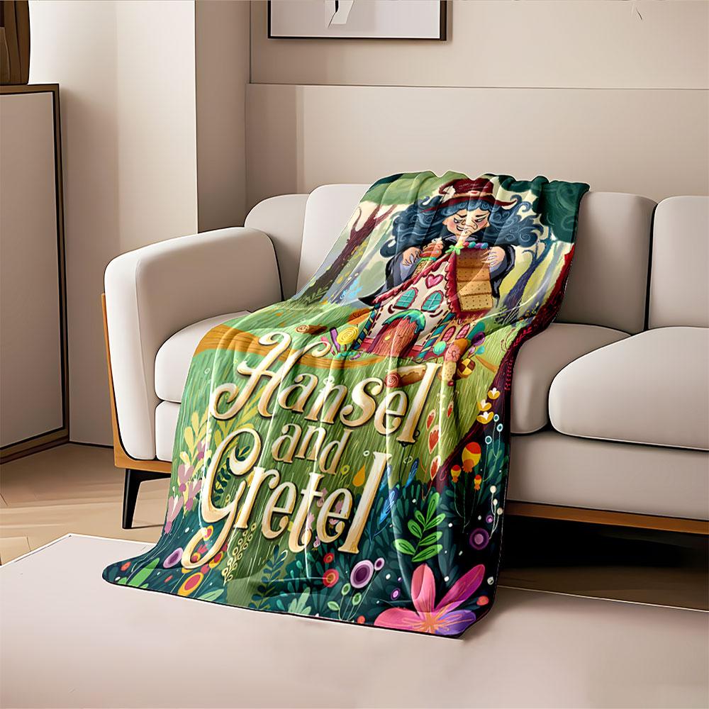 Hansel and Gretel Blanket for all seasons blanket lunch break throw gift