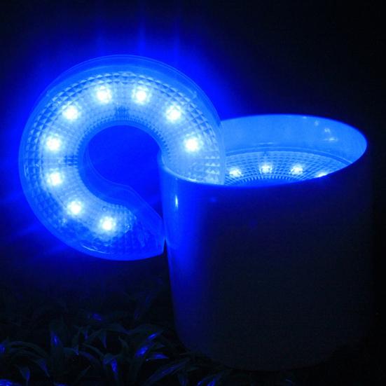 LED Golf Deliği Işığı Renkli U Şeklinde Golf Deliği Lambası Arka Bahçe Putting Green Parlayan Lamba Gece Golf Yeşili Eğitmen Aksesuarları Golf Partisi için
