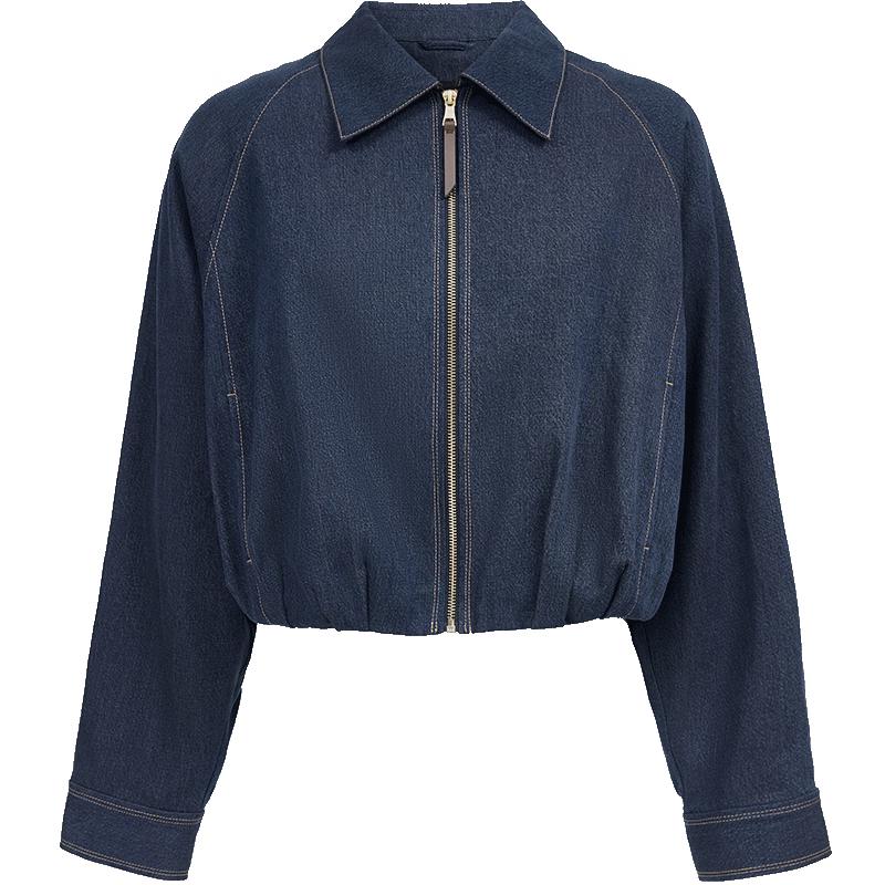 

VEROMODA Cotton Lyocell Loose Short Jacket L