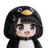 Squeaky Penguin Plush Toy with Soft PP Cotton Cuddle Buddy for Kids Adults Birthday Gift Bedroom Decor Adorable Stuffed Animal for Home Office Travel