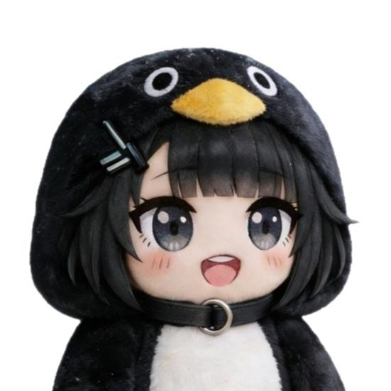 Squeaky Penguin Plush Toy with Soft PP Cotton Cuddle Buddy for Kids Adults Birthday Gift Bedroom Decor Adorable Stuffed Animal for Home Office Travel