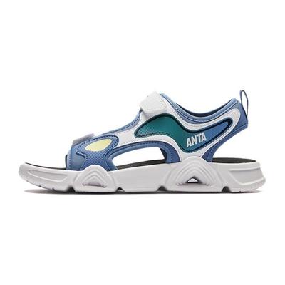 Pohodlné Vonkajšie Protišmykové Odrazové Priedušné Detské Sandále Detské Sandále Modrá Biela A312426933-1