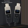 Microphone Wireless System R Transmitter &Receiver for Dynamic Mic  Mixer Mic Adapter LCD Display Screen