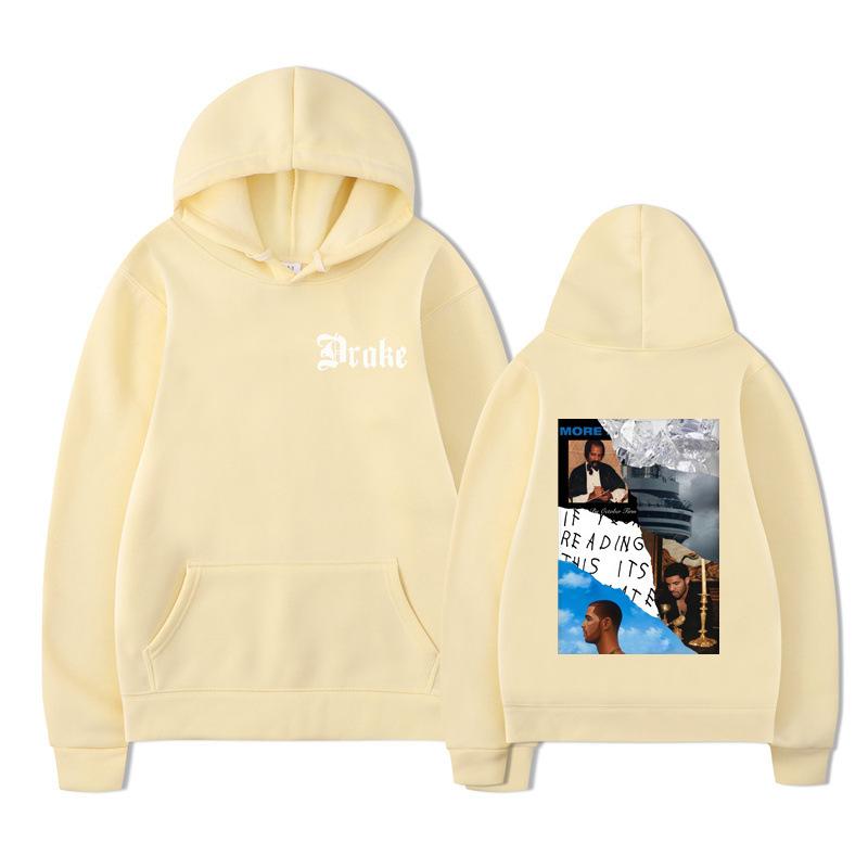 Rapper Drake Music Album Cover Graphic Hoodies Men Long Sleeve Sweatshirts Women Streetwear Pullovers Sudaderas