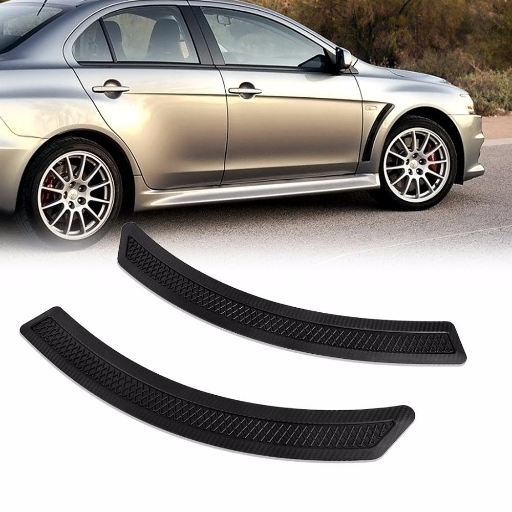 2x LEFT&RIGHT Car Front Wheel Fender Air Vent Cover Trim For 08-15 Lancer EVO X