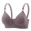 Japanese Style Seamless Deep V Triangle Bra for Women - Wire-Free with Small Bust Support