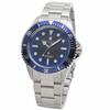 Salvatore Marra Men's Watch, Radio-Controlled Solar, Business Style, Popular Brand, Waterproof, Gift, Blue, with Cloth, SSBL