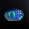 Lab-Created Opal Loose Gemstone 21.95 ct Oval Cut Multi Color October Birthstone for Gem Collections