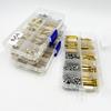 Male Female Hex Brass Standoff Spacer Kit M2M2.5 M3 M4 Brass Round Standoff with 304 Screw and Hex Nut pcb motherboard standoff