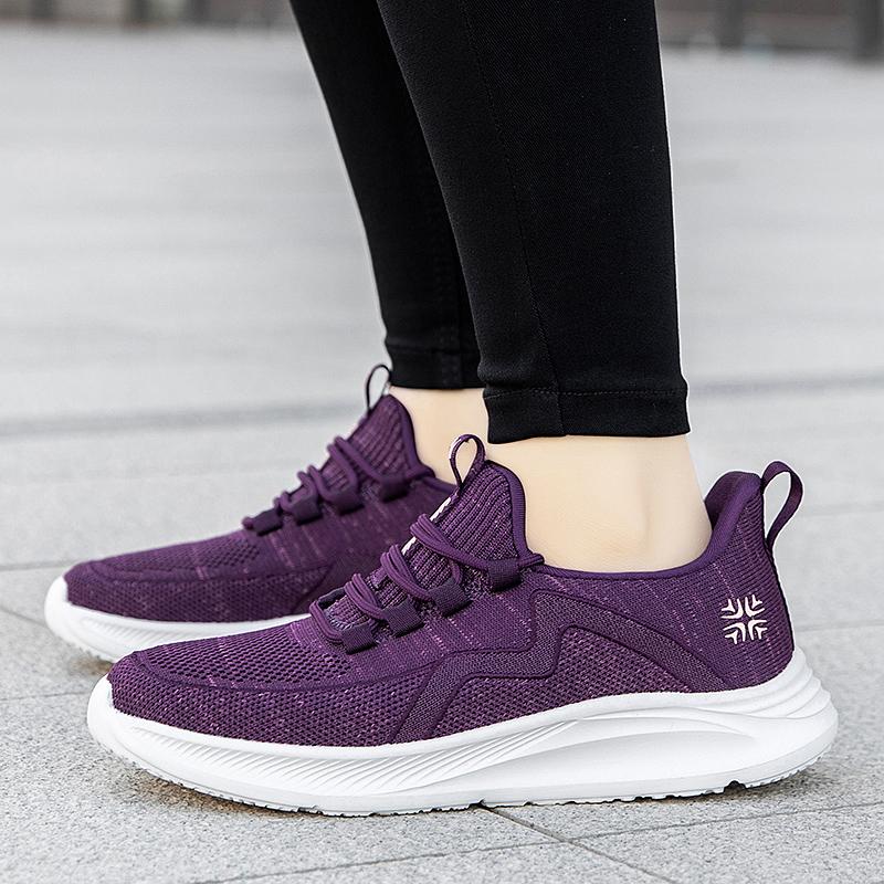 Women's Breathable Soft Sole Casual 2025 Summer New Single Shoe Fitness Shoes Korean Version Fashionable Sports Shoes