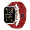Oddychający silikonowy pasek do Apple Watch Ultra3 49mm 46mm 45mm 44mm 42mm 41mm 40mm bransoletka sportowa iWatch Series 11 10 9 8 7 6 SE3 pasek