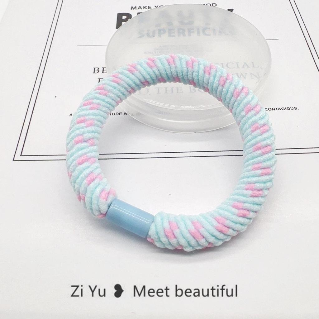 High-Elastic Rubber Hair Bands for Kids & Girls – Gentle, Quality Hair Accessories