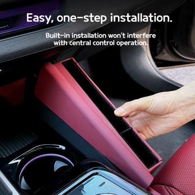 For BMW 5 Series I5 G60 2025-2026 Central Control Storage Box Seat Gap Box Interior Decoration Items Car Interior Accessories