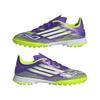 Junior Futsal Shoes F50 LEAGUE TF for Boys and Girls NIL82 Purple Lemon Cm [Adidas] 17-24.5cm Rush/Footwear White/Lucid (JI0000) 22.0