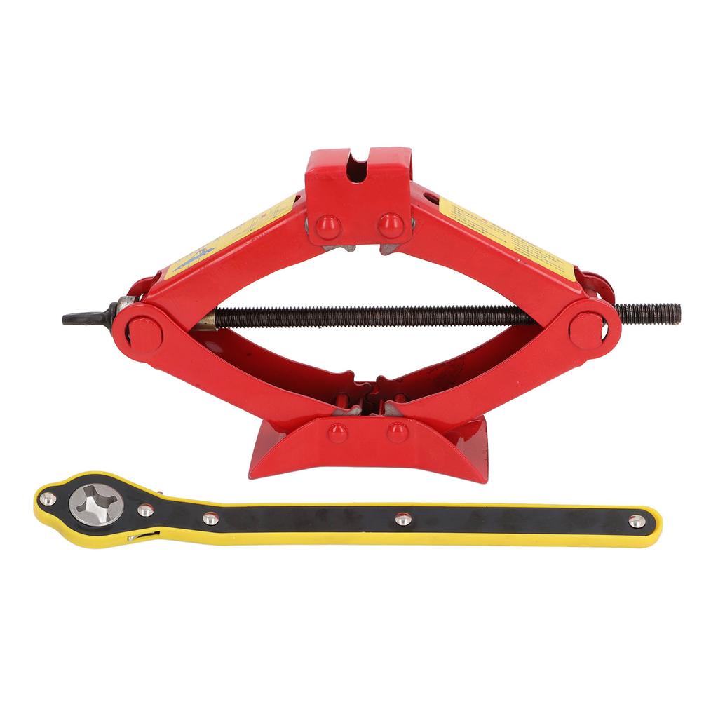 Scissor Jack Kit with Labor Saving Handle Portable for Car Lift 1763LB 0.8 Ton Capacity