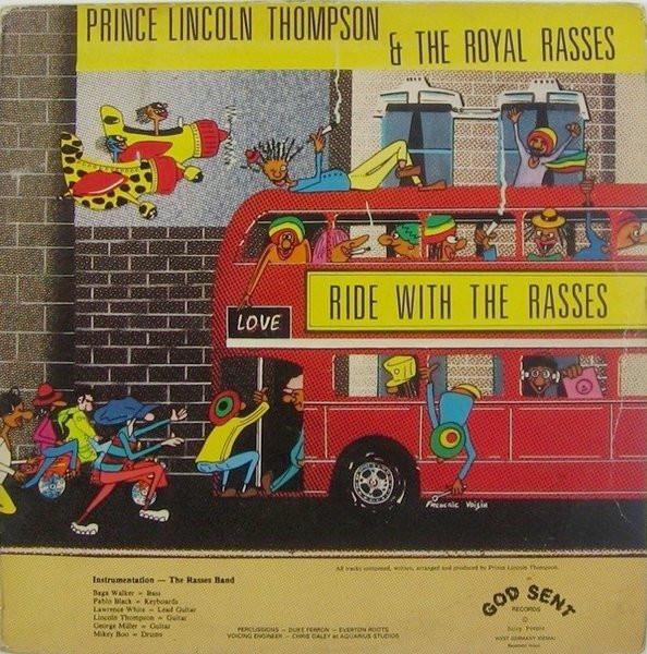 

LP Record PRINCE LINCOLN THOMPSON & THE ROYAL - Ride With The Rasses GSLP100 God Sent Record 1982 Germany Reggae, Ska & Dub Used