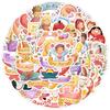 50 Self-care Slogan Series Graffiti Stickers Creative Stationery Stickers Water Cup Waterproof Decorative Stickers