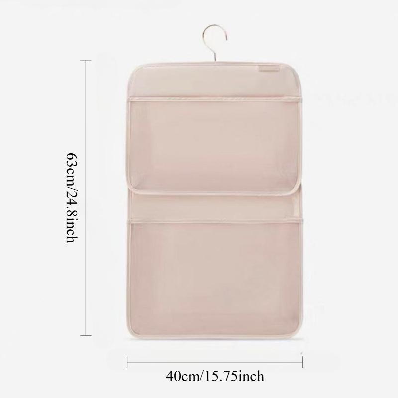 Hängende Aufbewahrungstasche für Socken Unterwäsche BH Schrankorganizer Multifunktionale Netzfächer Schlafzimmer Kleiderschrank Platzsparend Halter