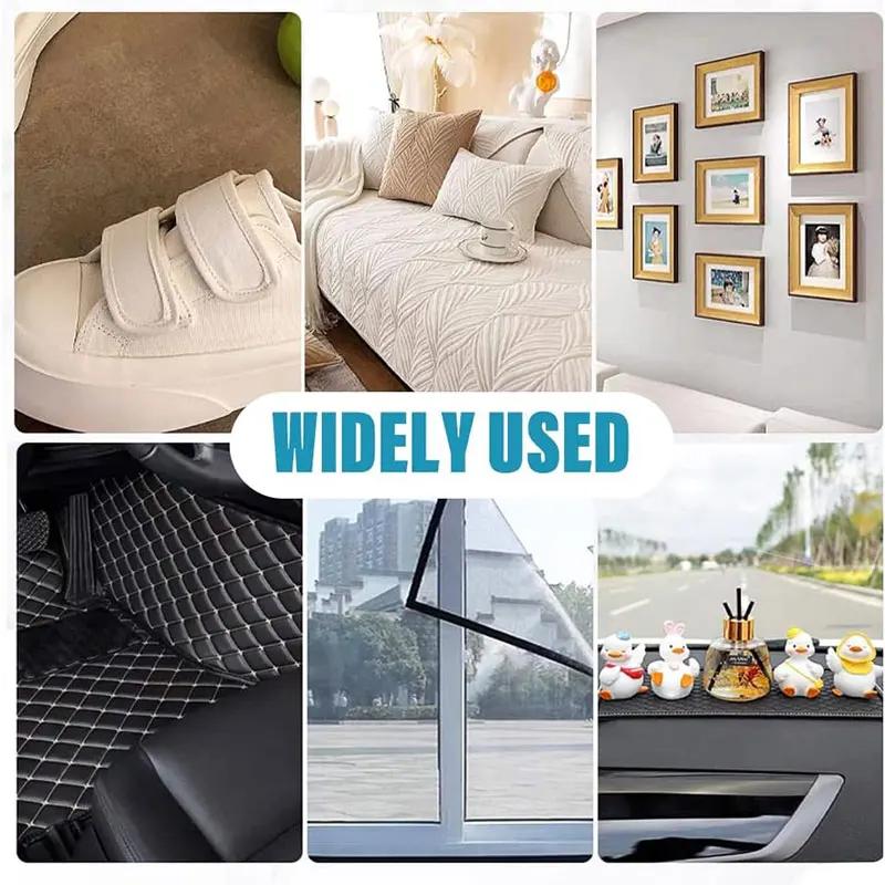 1Meter Self-Adhesive Hook and Loop Fastener Tape 10cm Nylon Double Sided Hook Loop Straps Carpet Anti Slip Rug Gripper for Home