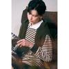 Oversized Long Sleeve Shirt Navy