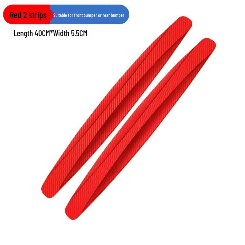 Universal Carbon Fiber Car Bumper Anti-Collision and Anti-Scratch Strip