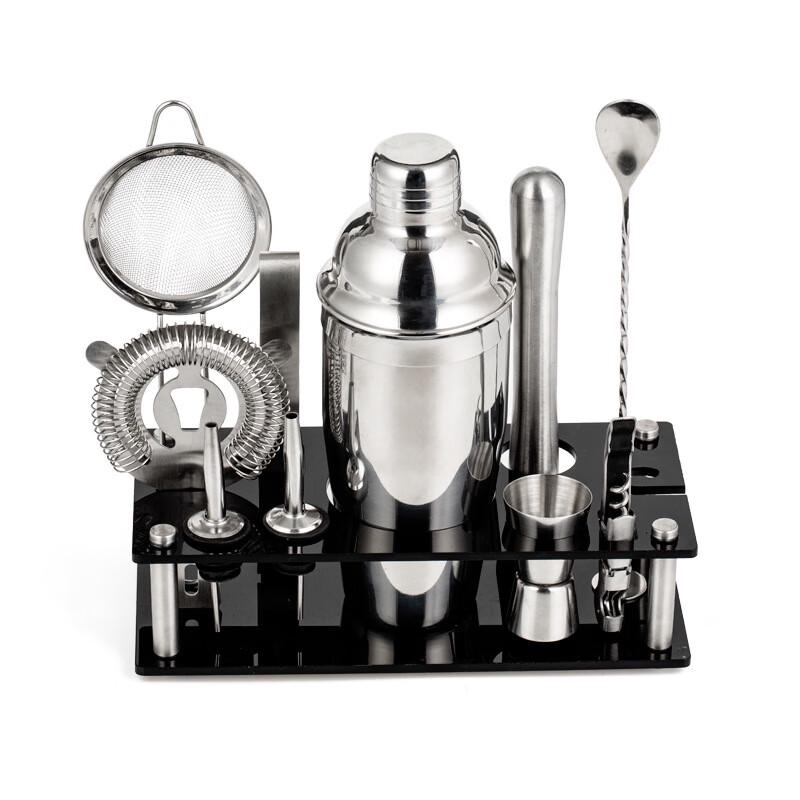 Cocktail-Shaker-Set aus Edelstahl
