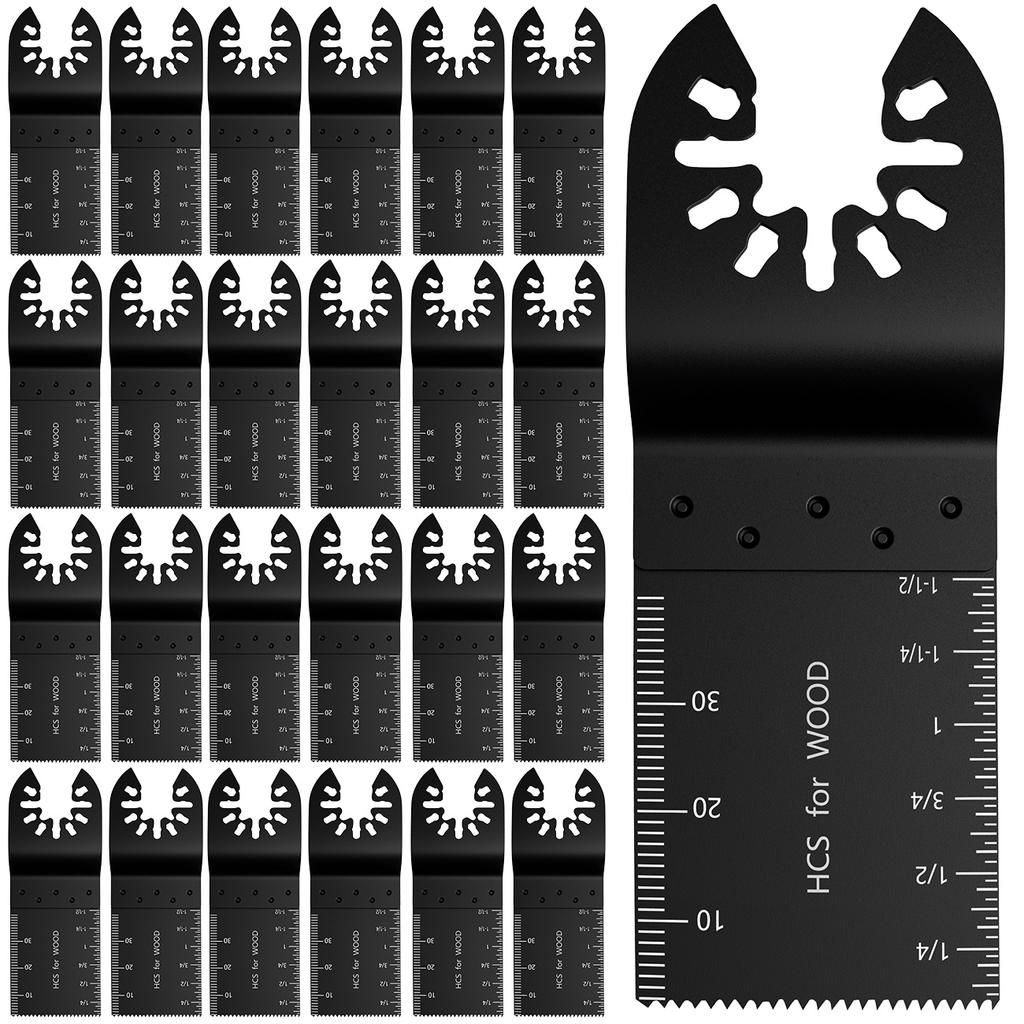 20-100Pcs Multi-Function Oscillating Blade Renovator Saw Blades Multi Power Tools Accessories Precision Universal Cutter Blade