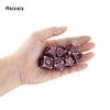 7 Pcs Purple Dragon Metal Dice Solid Metal Polyhedral Dice Set Suitable For Role-Playing Dice PropBoard Game Gift