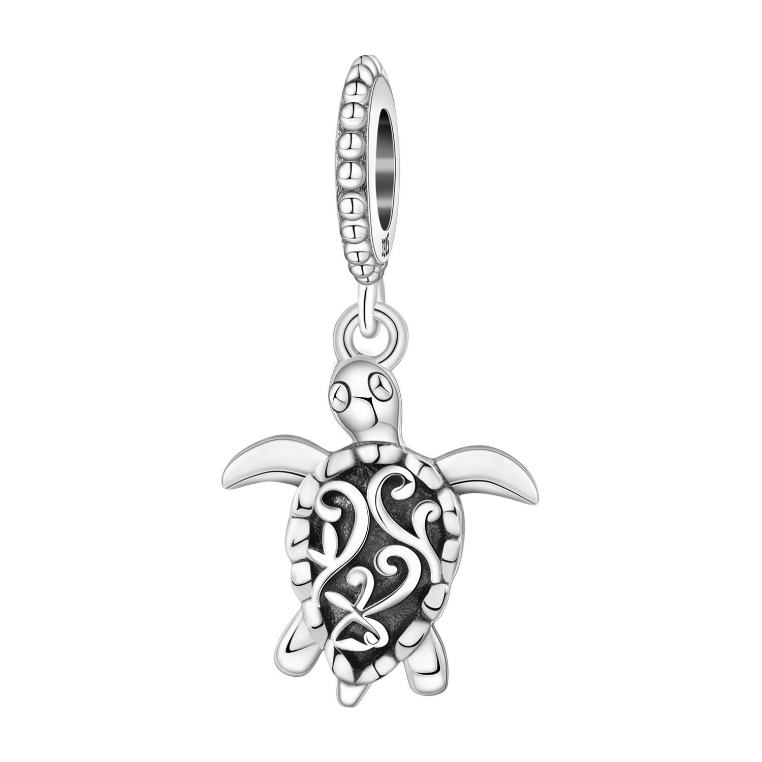 

Настоящая медь Винтажный резной кулон-черепаха Бусины Подходят для оригинального браслета для женщин Ювелирные изделия Изысканные подарки Аксессуары 6mm