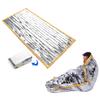 Přenosný voděodolný spací pytel pro nouzové přežití Outdoor Edc Camping Gear Termo vak Záchranná sada Mylar Deka