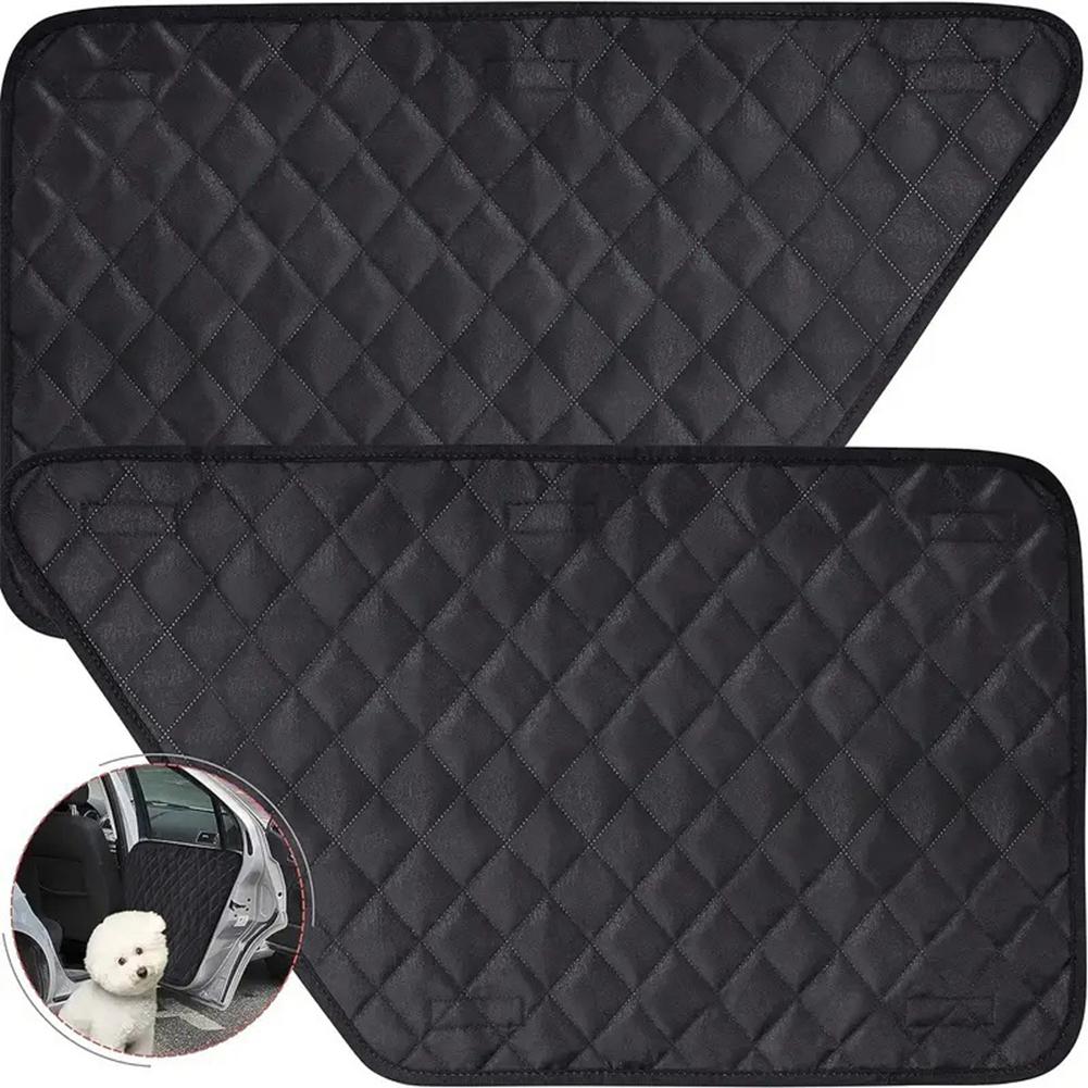 Car Cushion For Pets Dustproof Door Cover Car Pet Cushions Comprehensive Door Protection Effortless Installation