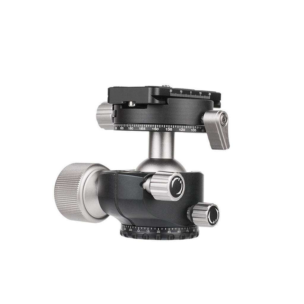 Low Profile Camera Tripod Ball Head Metal Panorama Ball Head with 1 4 Quick Release Plate for Tripod Monopod