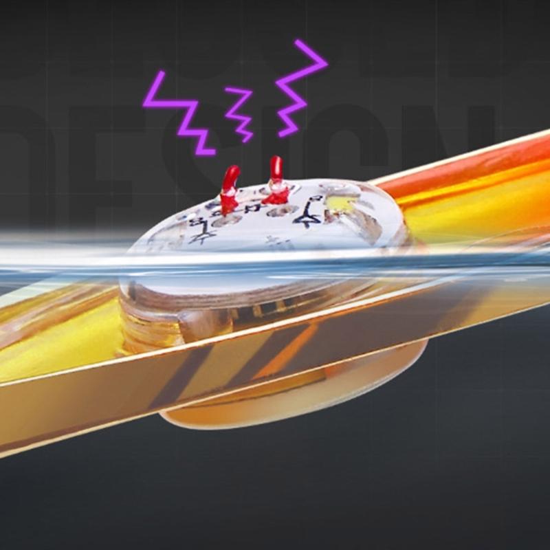 Glowing Fishing Spoon Attracting Fish LED Fishing Lure Light Flasher Fishing Baits Glow In Dark Night Fishing Accessory