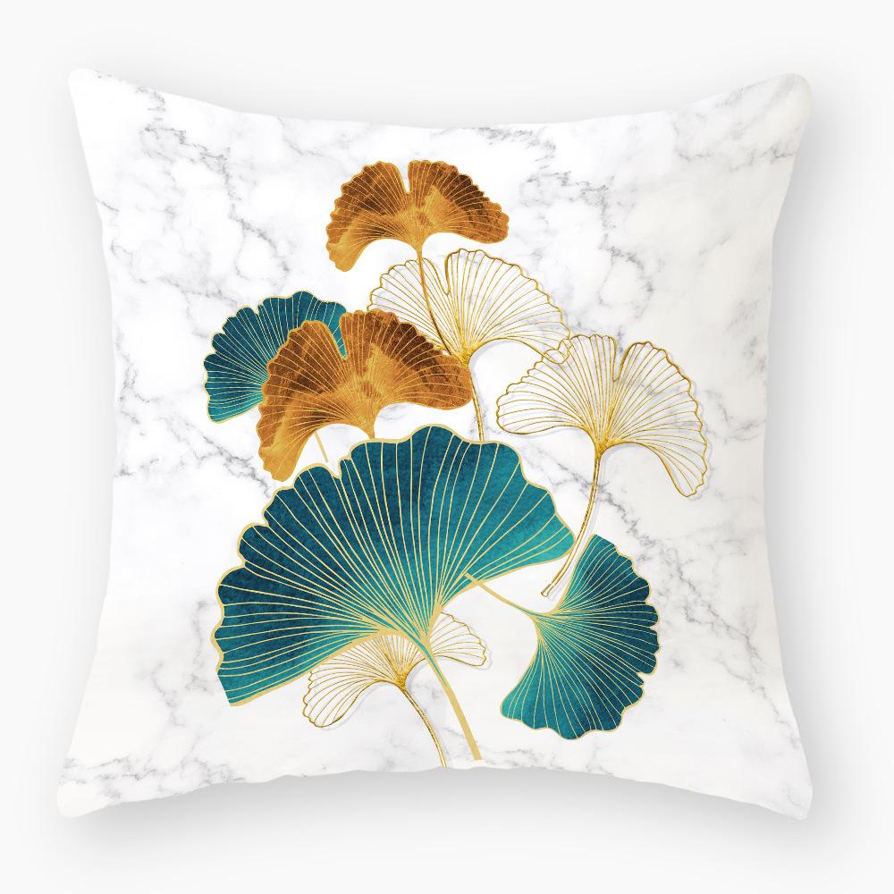 Floral Pillowcases Office Cushions Home Bedroom Sofa Decoration Pillows Nap Cushions