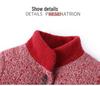 Mom's Cozy Winter Plus Velvet Wool Coat: Stylish Warm Cardigan for Middle-Aged & Elderly Women