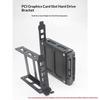 Desktop Computer Case Ssd Hdd Universal Hard Drive Bay Pci Card Slot Expansion Rack Suitable For 2.5-Inch/3.5-Inch Hard Drives
