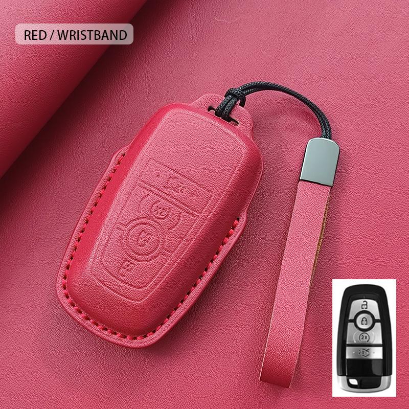 Car Key Case Cover Fob For Ford Focus 3 4 St Mondeo 5 Mk5 Edge Fusion Mustang Explorer F150 F250 F350
