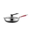 Wutuo 32CM SUS316 Stainless Steel Wok with Lid