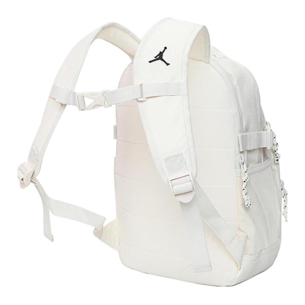 New Jordan Polyester Backpack Unisex White JD2523044AD-001