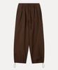 MIXXO Brushed Cotton Elastic Waist Wide Pants_Miwtcg111B