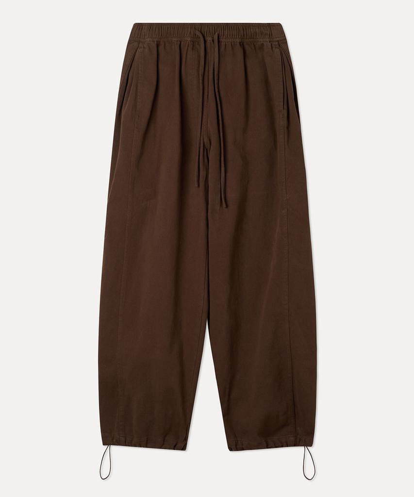 MIXXO Brushed Cotton Elastic Waist Wide Pants_Miwtcg111B