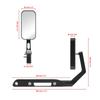 1 Pcs Front Engine Hood Sand Board Rearview Mirror Wide Angle Blind Spot Auxiliary Mirrors Fit for Ford Bronco