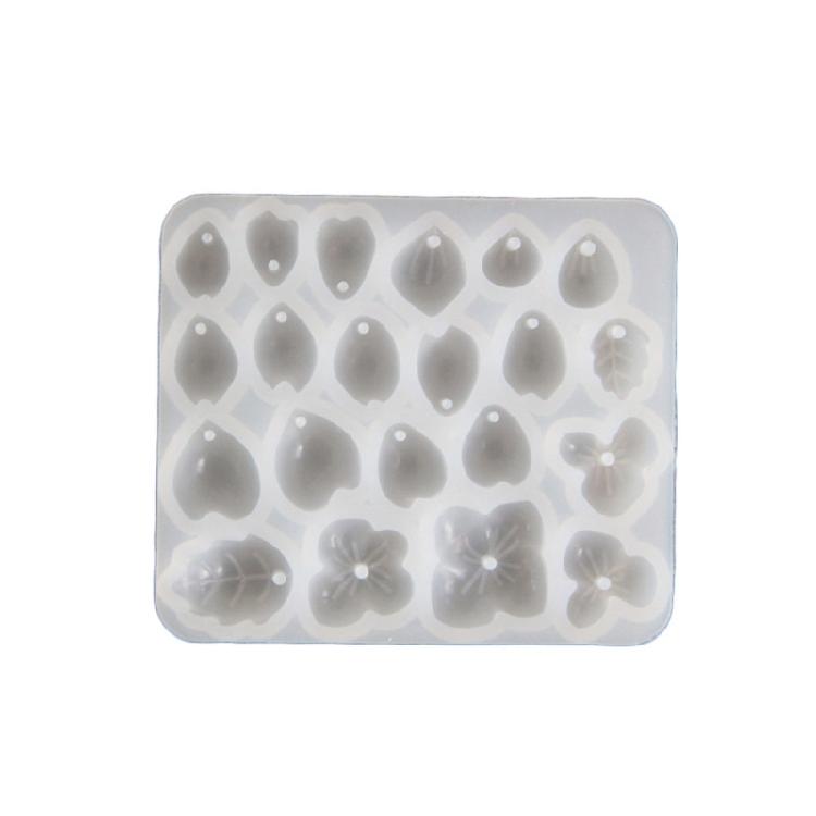 Detailed Floral Silicone Mould For Handcraft Necklace Charm Earring Designs